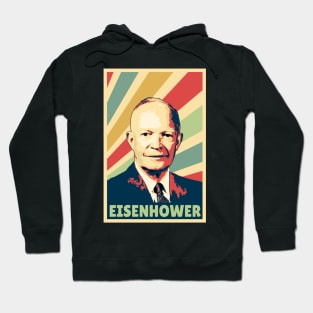 Dwight D. Eisenhower Vintage Colors Hoodie